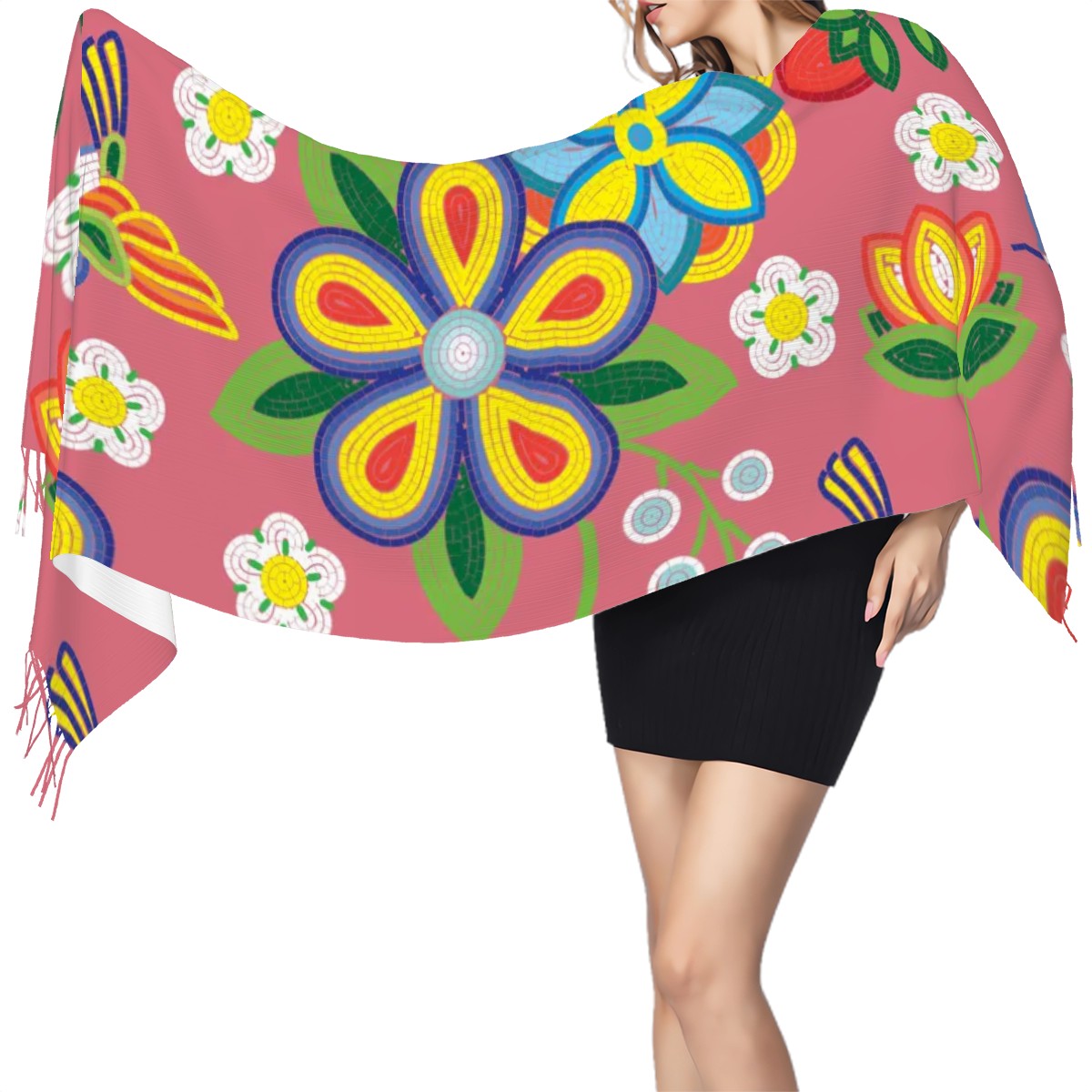 Blush Meadow Scarf