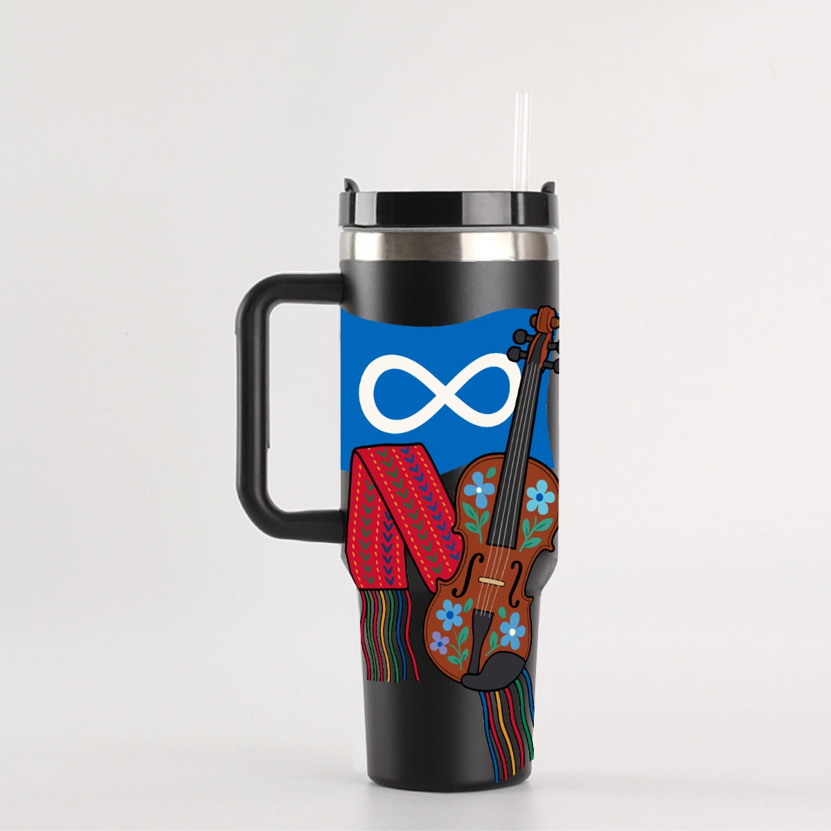 Métis Heritage 40 oz Travel Tumbler